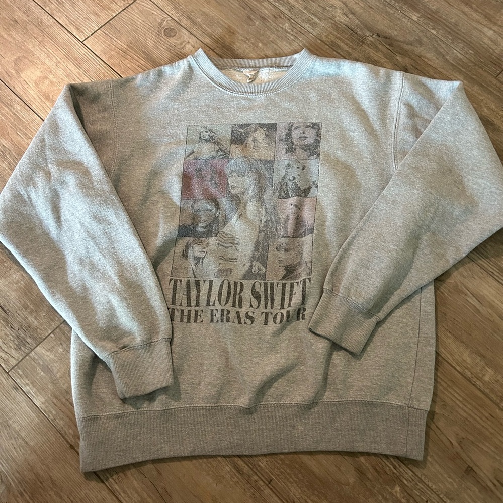 Gray Taylor Swift The Eras Tour Crewneck